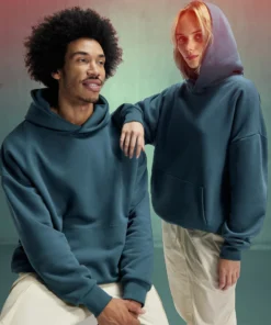 Alternative view of UUS!!! Unisex OVERSIZE kapuutsiga pusa "Influencer"