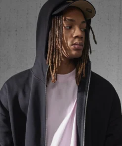 Alternative view of UUS!!! Unisex OVERSIZE kapuutsi ja lukuga pusa "Influencer"