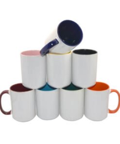 Suur värviline fotokruus 450 ml